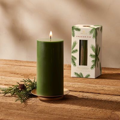 thymes-frasier-fir-heritage-pillar-candle-large